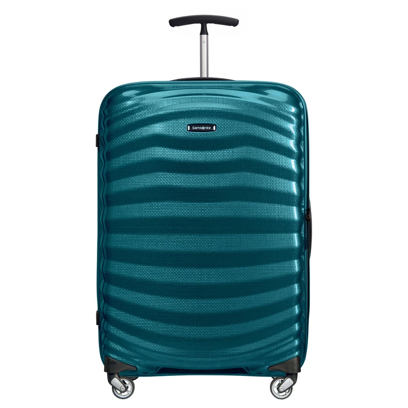 Samsonite Lite-Shock - Trolley con 4 ruedas M 69 cm (petrol blue)