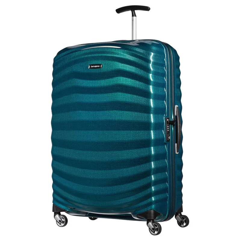Samsonite Lite-Shock - Trolley con 4 ruedas M 69 cm (petrol blue)