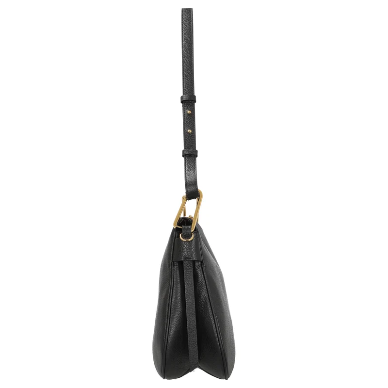 Coccinelle Magie Soft - Bolso de hombro M 36 cm (color: negro)