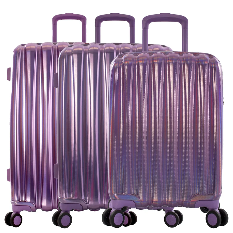 Heys Astro - Set de trolley con 4 ruedas 3 piezas L/M/S (purple)