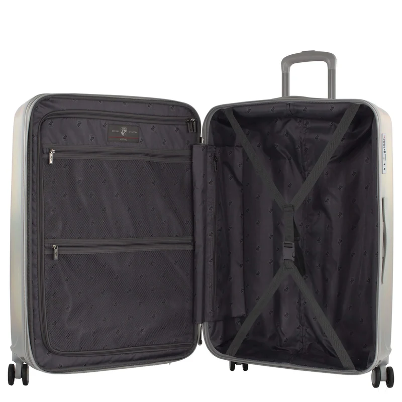 Heys Astro - Set de trolley con 4 ruedas 3 piezas L/M/S (silver)