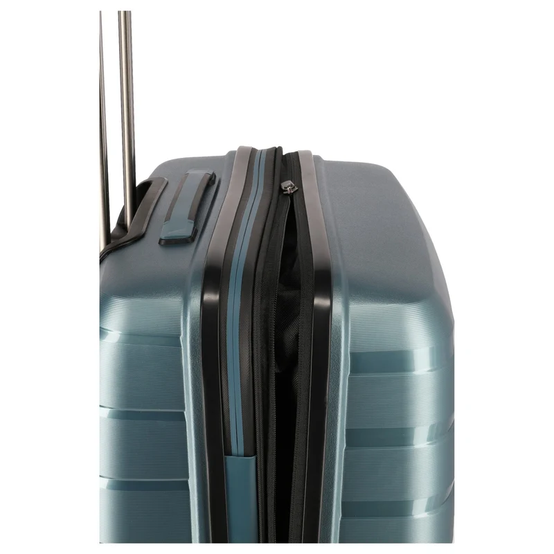 Travelite Air Base - Juego de trolley con 4 ruedas 3 piezas L/M/S Vortasche (iceblue)