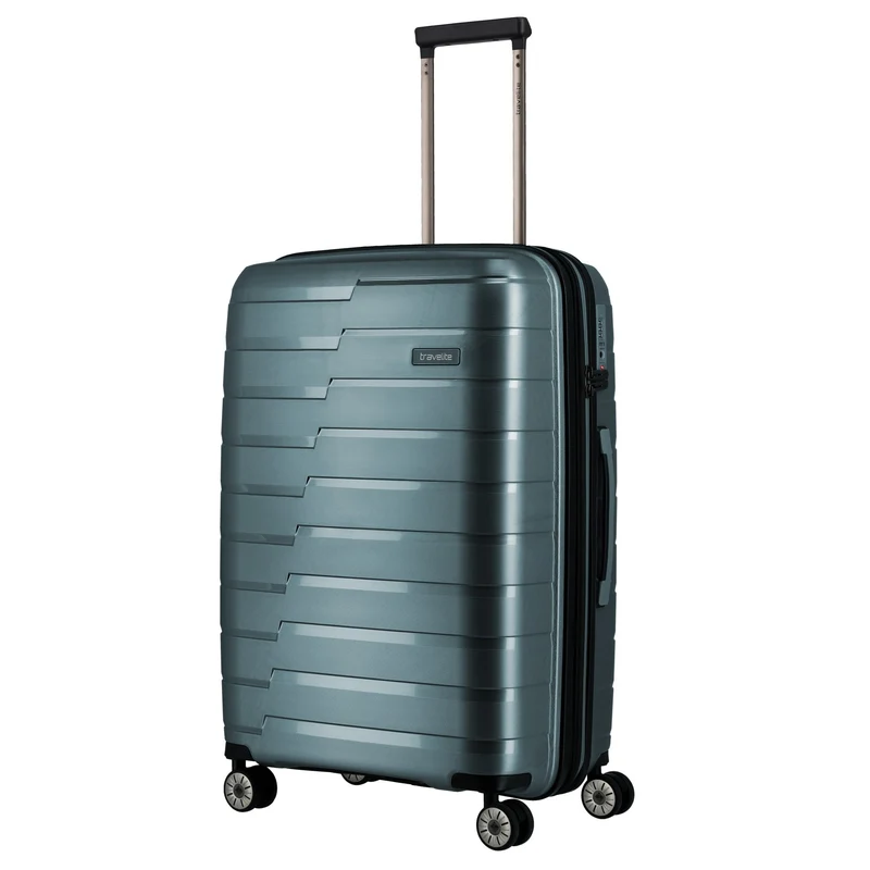 Travelite Air Base - Trolley de 4 ruedas 67 cm M expandible (iceblue)