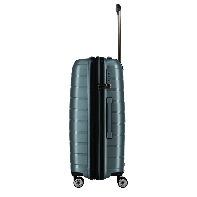 Travelite Air Base - Trolley de 4 ruedas 67 cm M expandible (iceblue)