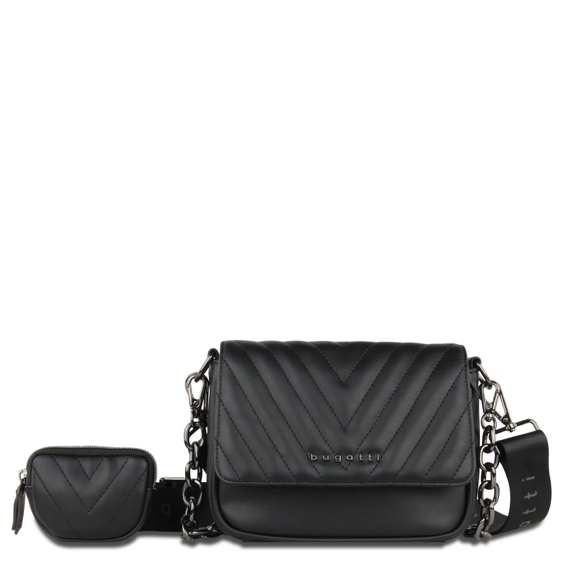 bugatti Sira - Bolso bandolera 20 cm (schwarz)