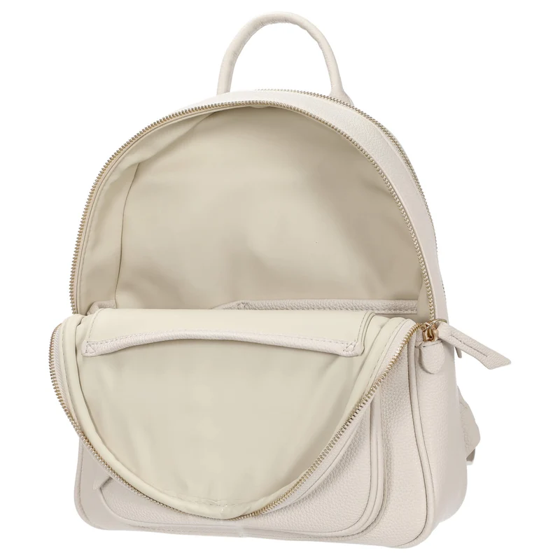 Valentino Bags Rised Re - Mochila 32 cm (ecru)
