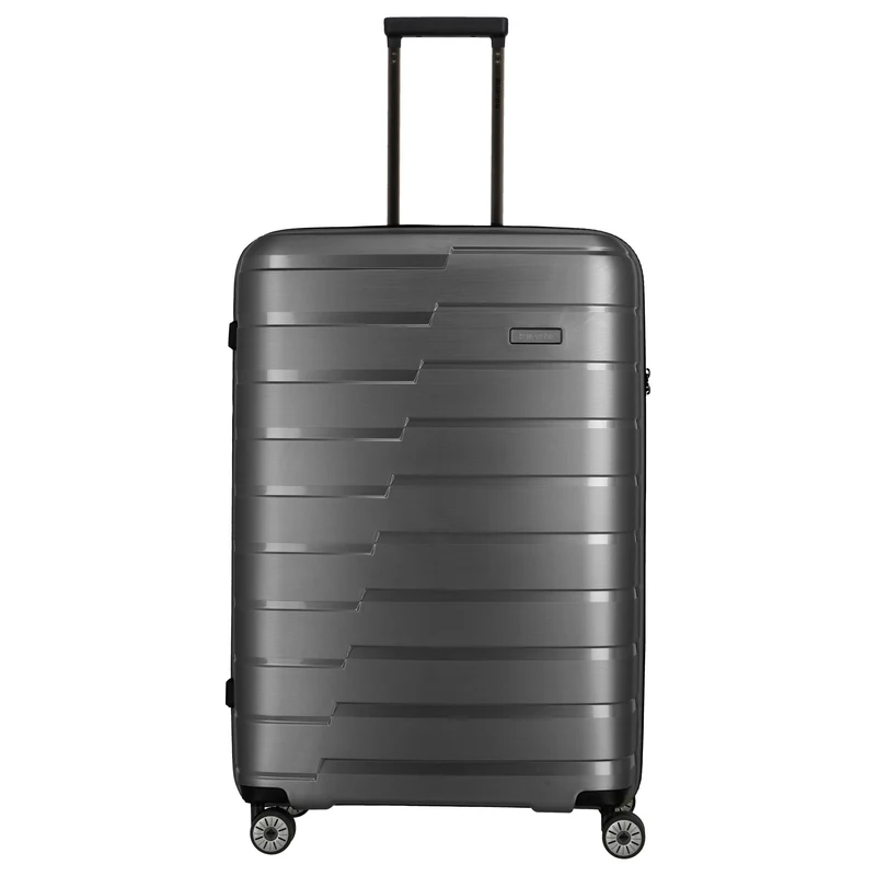 Travelite Air Base - Set de trolley con 4 ruedas 3 piezas ampliable (anthracite)