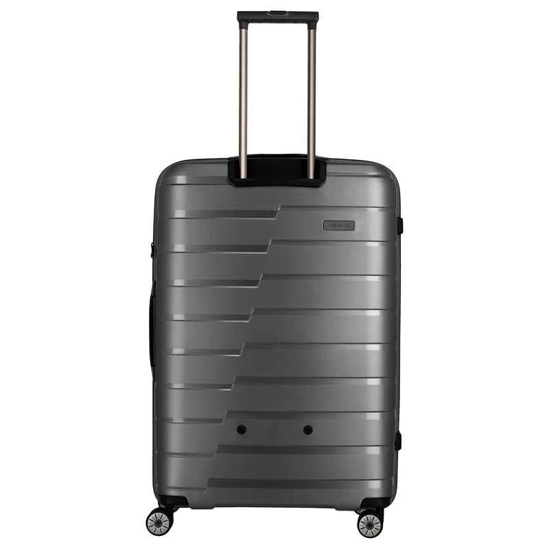 Travelite Air Base - Set de trolley con 4 ruedas 3 piezas ampliable (anthracite)