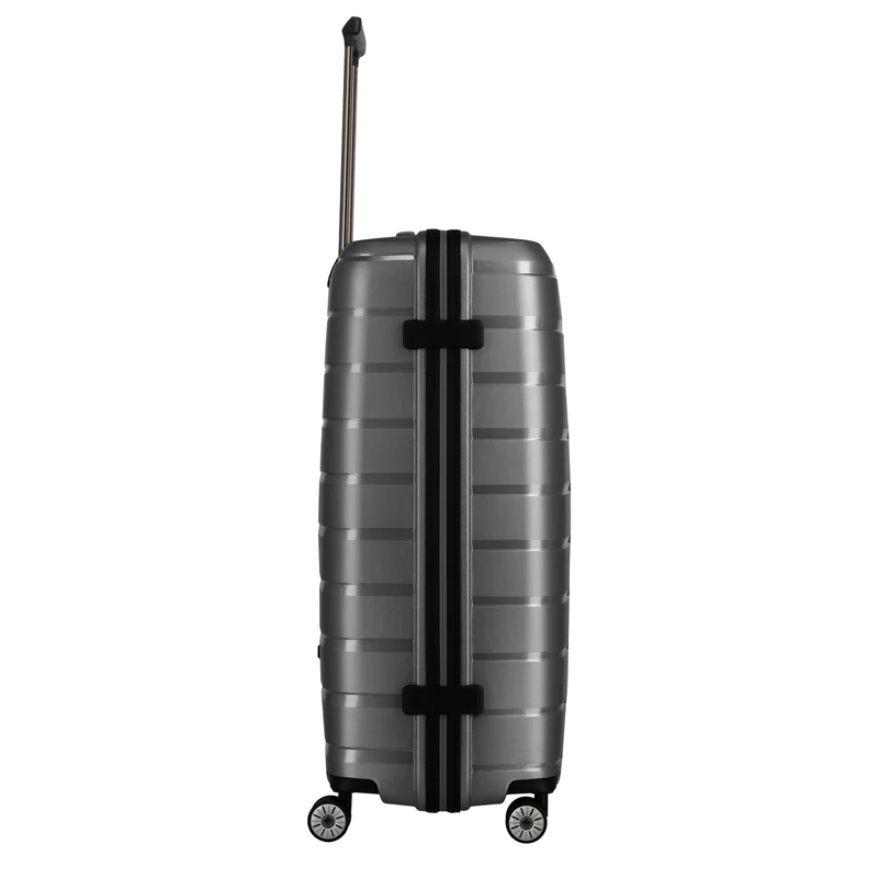 Travelite Air Base - Set de trolley con 4 ruedas 3 piezas ampliable (anthracite)