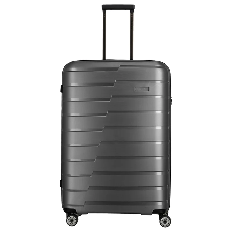Travelite Air Base - Juego de trolley con 4 ruedas 3 piezas L/M/S Vortasche (anthracite)