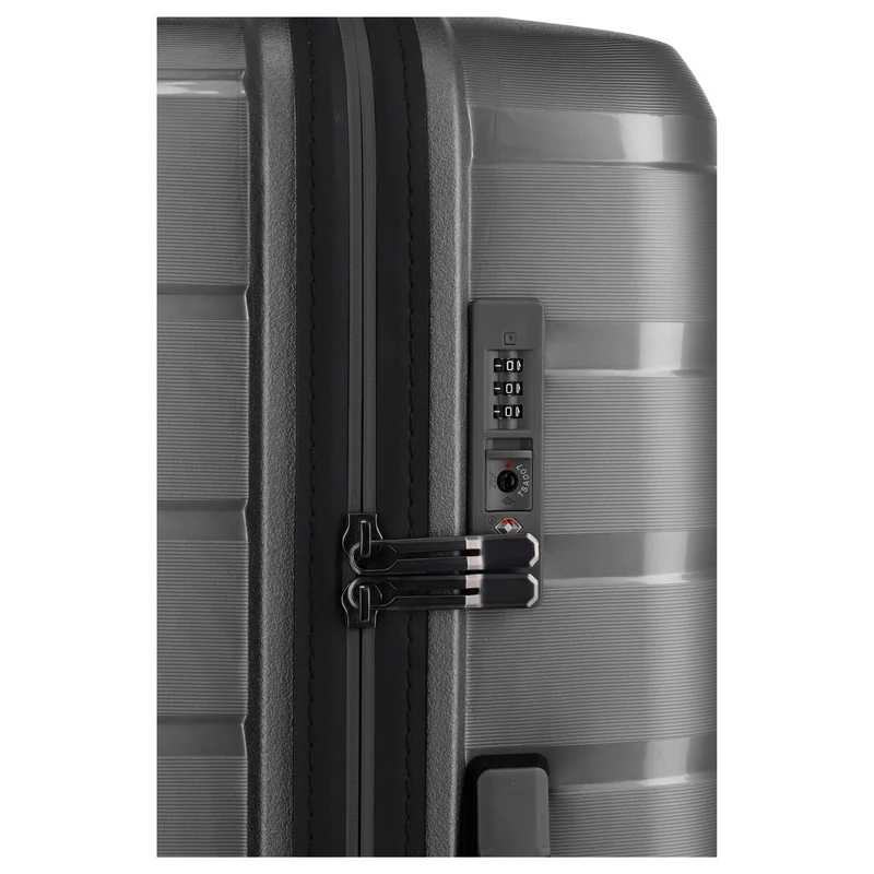 Travelite Air Base - Juego de trolley con 4 ruedas 3 piezas L/M/S Vortasche (anthracite)