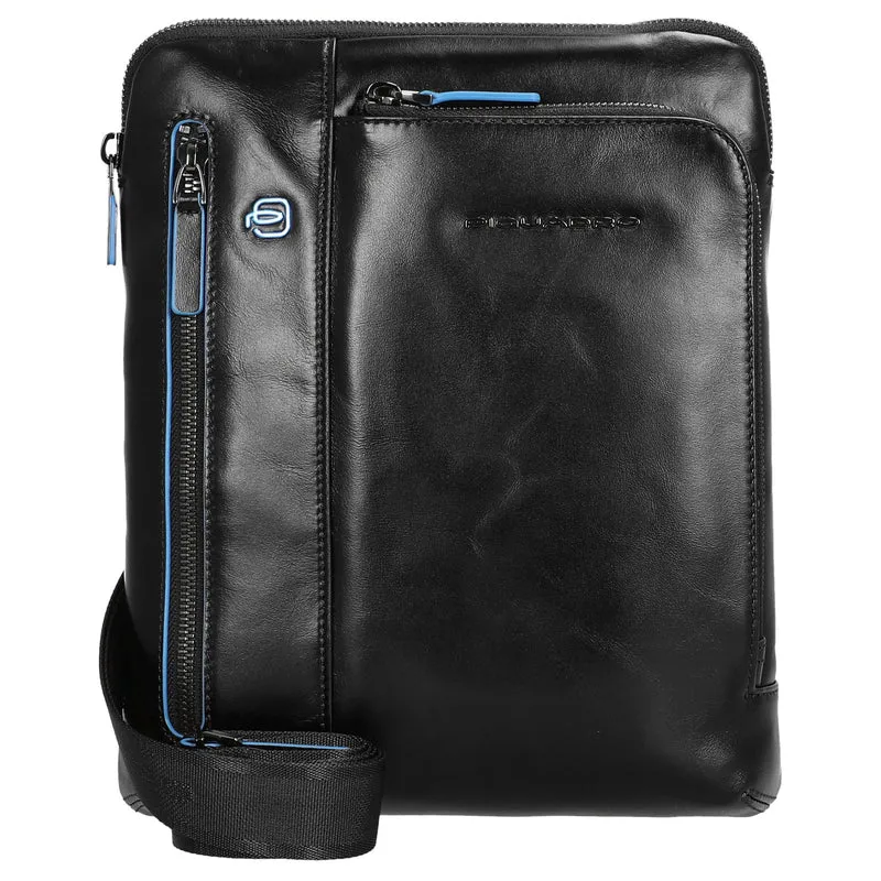 Piquadro Blue Square - Bolso de hombro 24.5 cm (black)