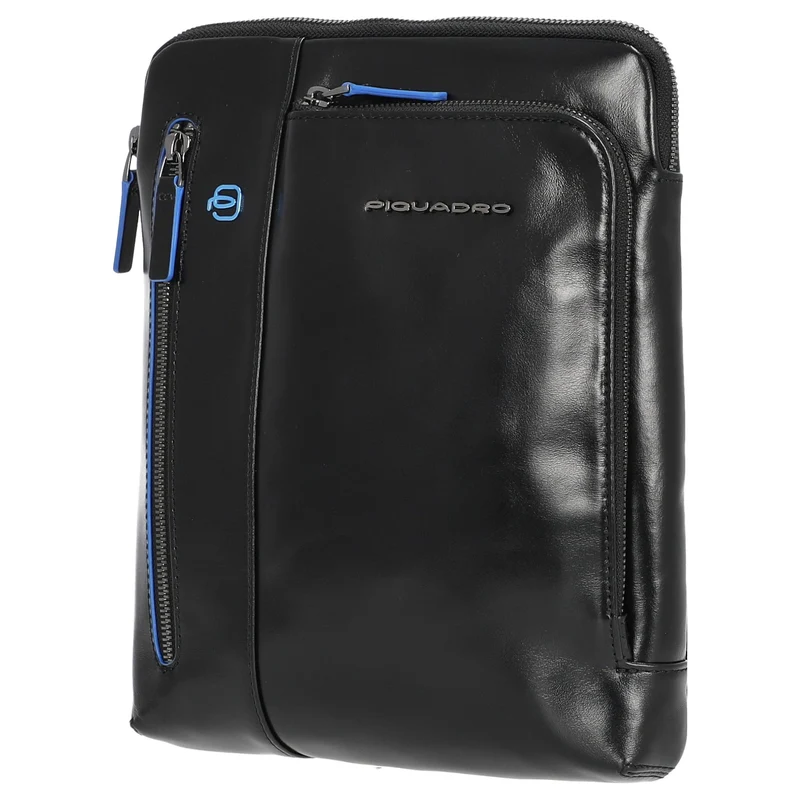 Piquadro Blue Square - Bolso de hombro 24.5 cm (black)