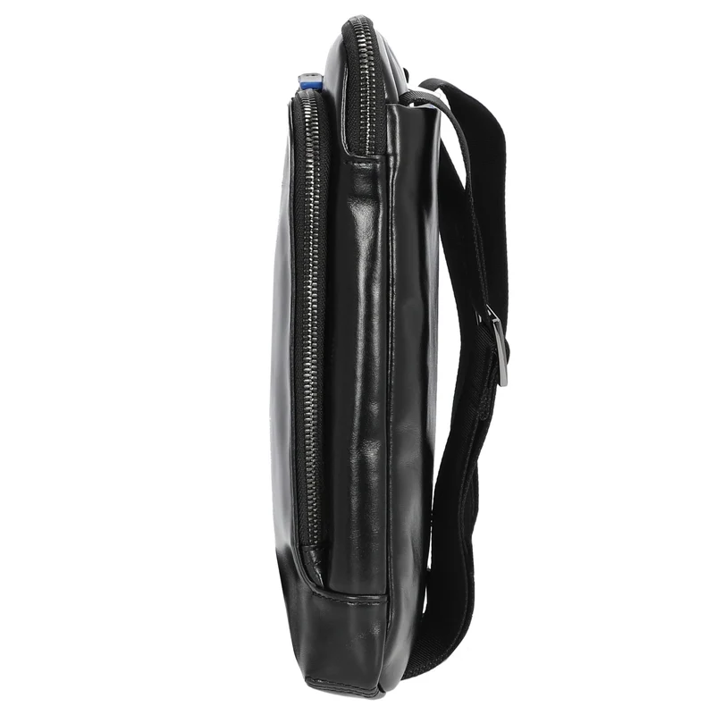 Piquadro Blue Square - Bolso de hombro 24.5 cm (black)