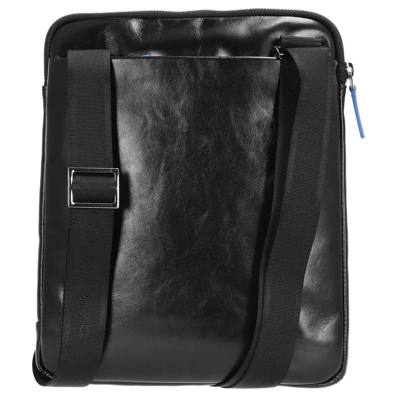 Piquadro Blue Square - Bolso de hombro 24.5 cm (black)
