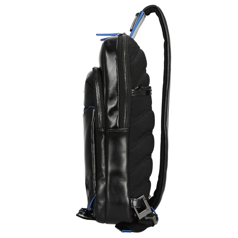 Piquadro Blue Square - Bandolera 30.5 cm (black)