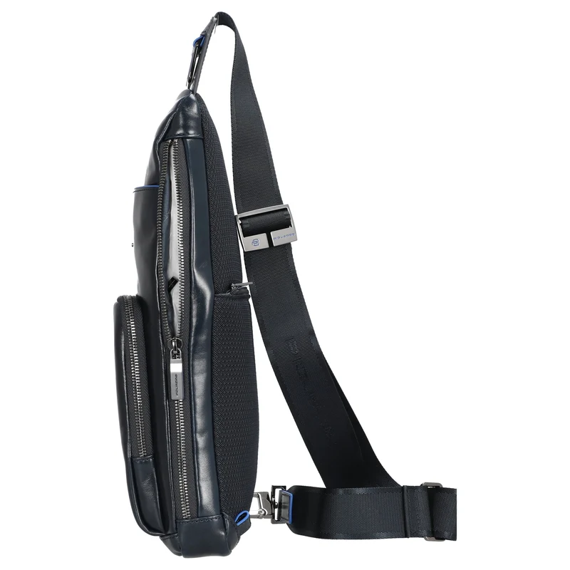 Piquadro Blue Square - Bolso bandolera 36 cm (blue)