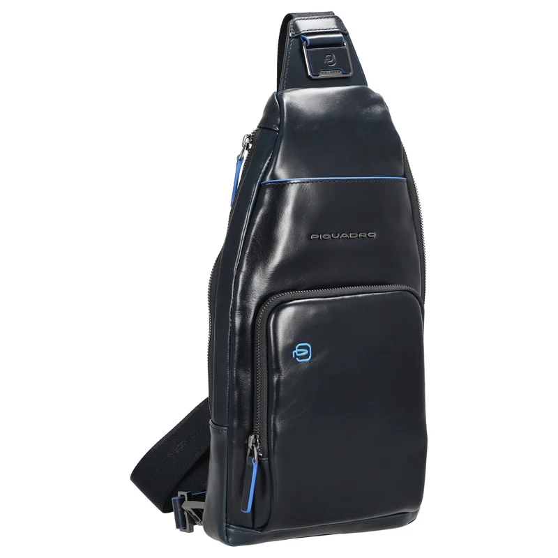Piquadro Blue Square - Bolso bandolera 36 cm (blue)