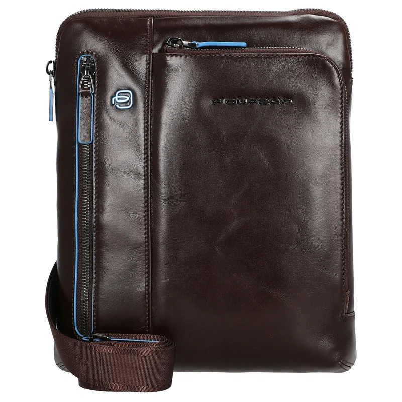 Piquadro Blue Square - Bolso de hombro 24.5 cm (mahogany)