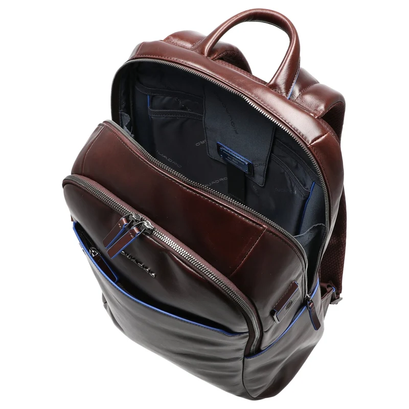 Piquadro Blue Square 19 - Mochila 15.6" 43 cm (mahogany)
