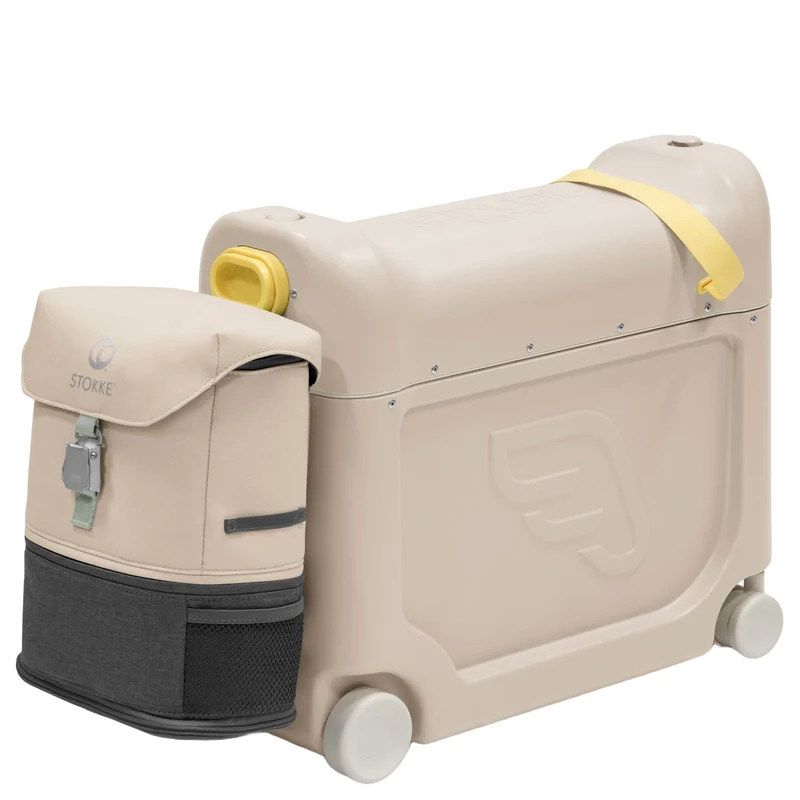 Stokke® JetKids™ Reiseset BedBox 46 cm Set 2 tlg. - Trolley de cabina con 4 ruedas (moonglow white)