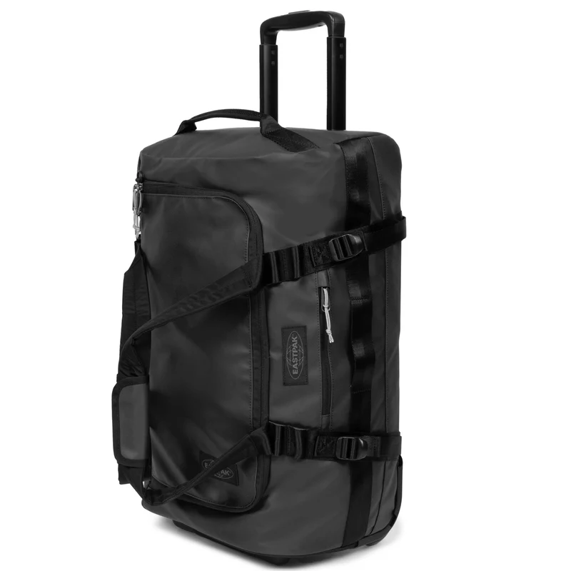Eastpak Selection Duffel Pack Wheel - Bolsa de viaje con ruedas S 55 cm (tarp black 2)