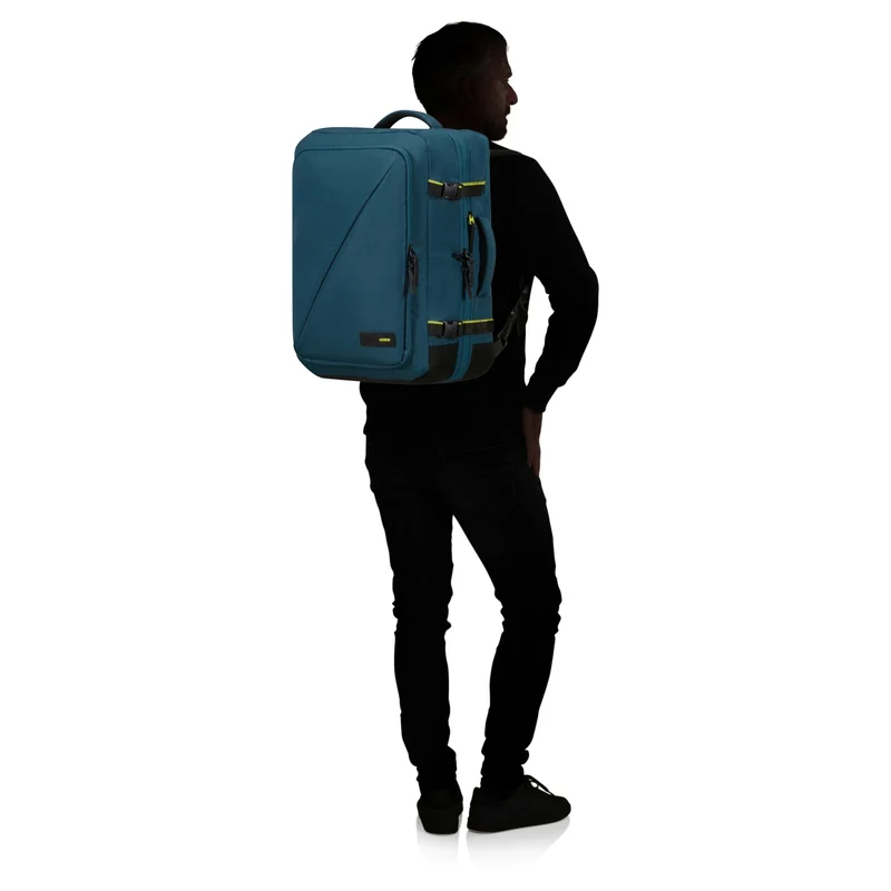 American Tourister Take2Cabin - Mochila de viaje 17.3" L 55 cm expandible (blau)