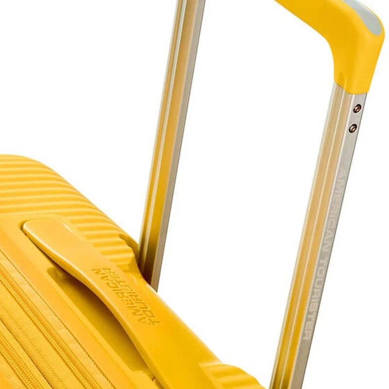 American Tourister Soundbox - Trolley de cabina de 4 ruedas 55 cm expandible (gelb)