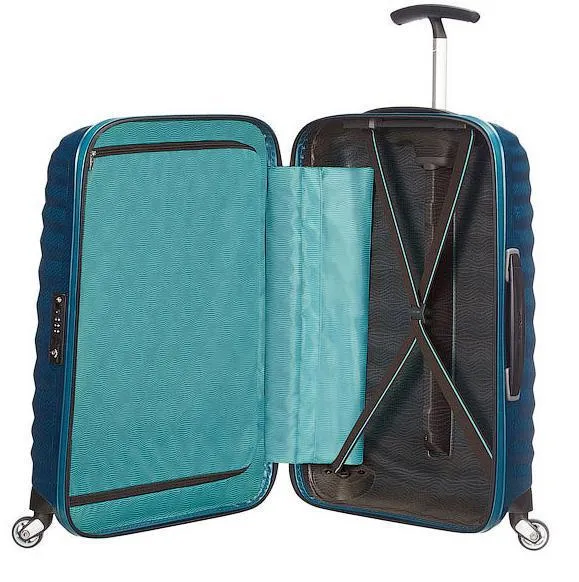 Samsonite Lite-Shock - Trolley de cabina 4 ruedas S 55 cm (petrol blue)