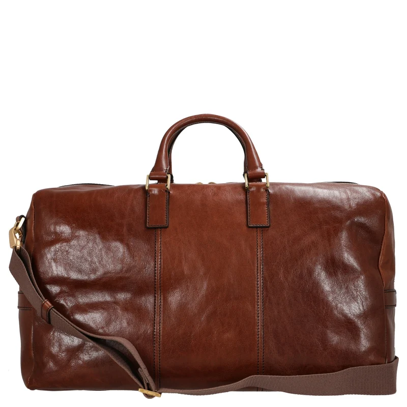 The Bridge Story Viaggio Weekender 30 - Bolsa de viaje de cuero 52 cm (marrone)
