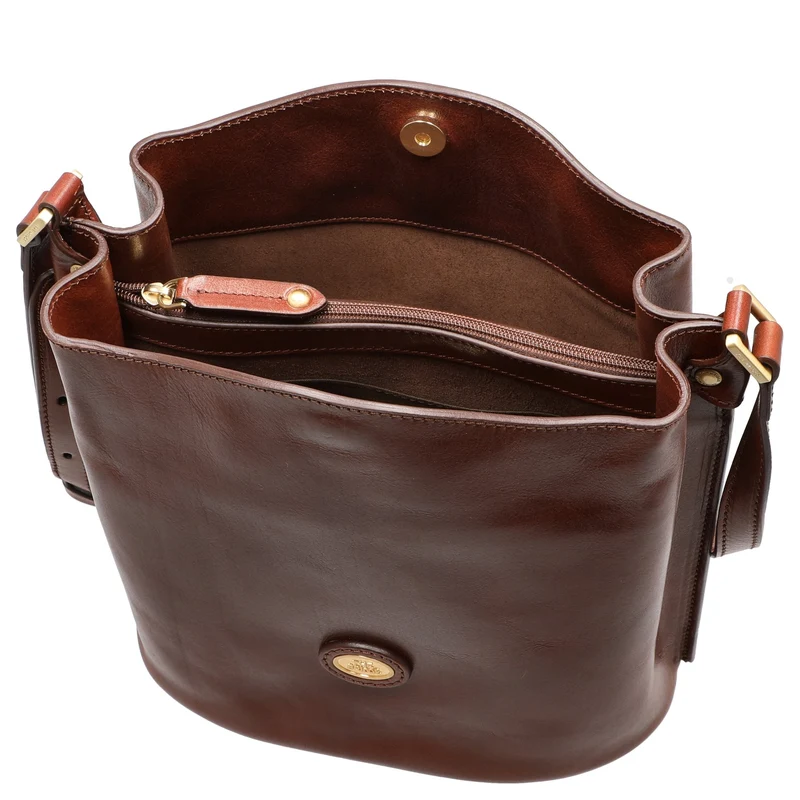 The Bridge Story Donna - Bolso saco 28 cm (marrone)