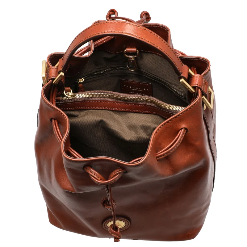 The Bridge Story Donna - Bolso saco 28 cm (marrone)