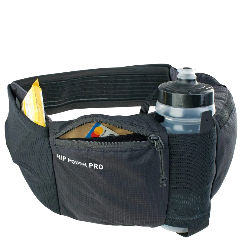 Evoc Hip Pouch Pro - Riñonera con botella de agua 30 cm (black)