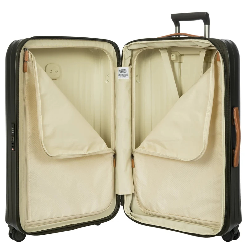 Brics Taormina - Trolley de 4 ruedas L 75 cm expandible (olive)