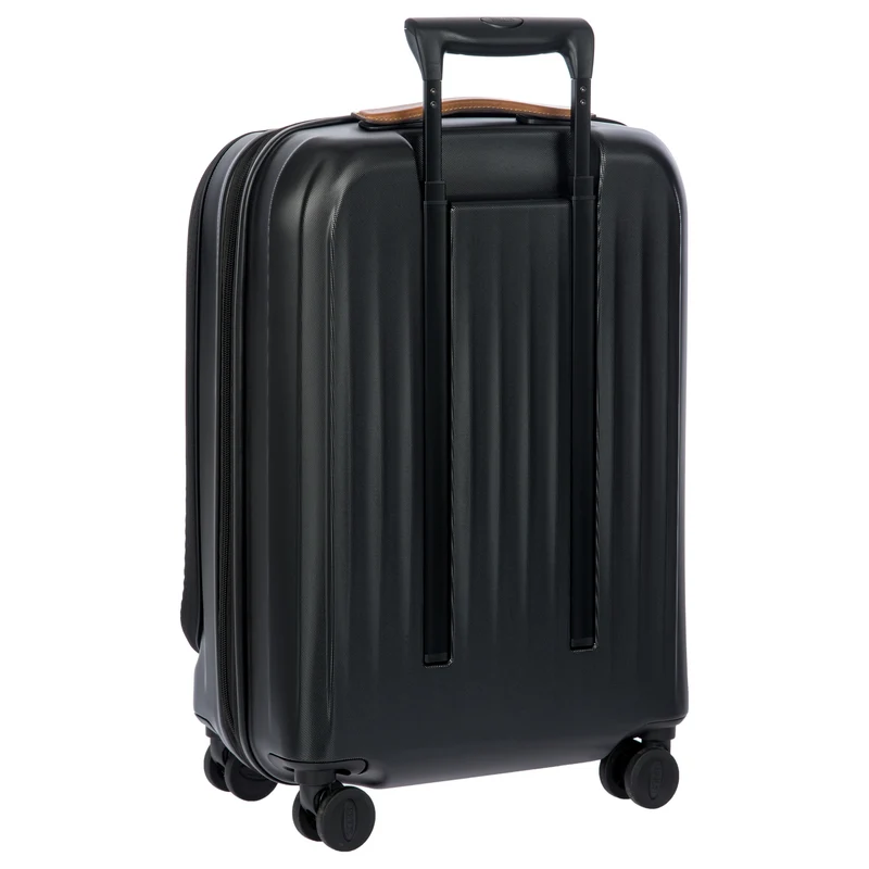 Brics Taormina - Trolley de cabina con 4 ruedas y bolsillo frontal 55 cm erw. USB (schwarz)