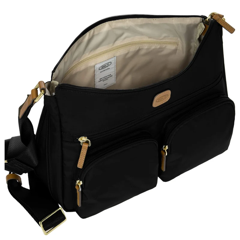 Brics X-Bag Shopper M - Bolso de hombro 34 cm (black)