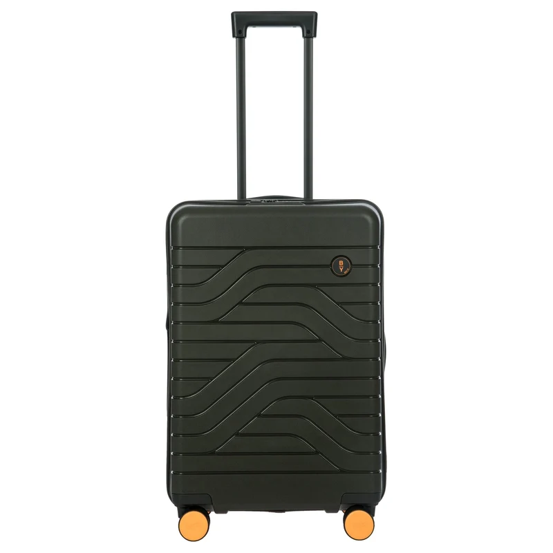 Brics BY Ulisse - Trolley de 4 ruedas 65 cm expandible (olive)