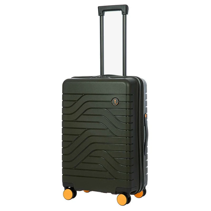 Brics BY Ulisse - Trolley de 4 ruedas 65 cm expandible (olive)