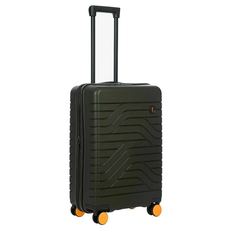 Brics BY Ulisse - Trolley de 4 ruedas 65 cm expandible (olive)