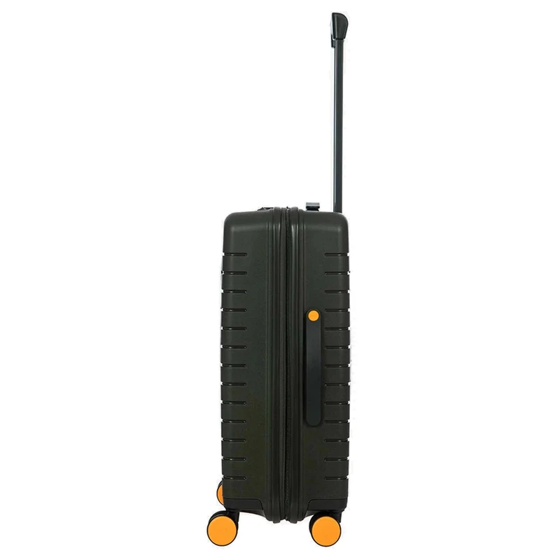 Brics BY Ulisse - Trolley de 4 ruedas 65 cm expandible (olive)