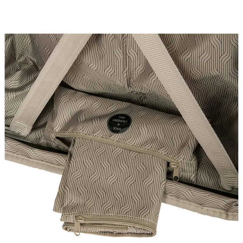 Brics BY Ulisse - Trolley de 4 ruedas 65 cm expandible (olive)