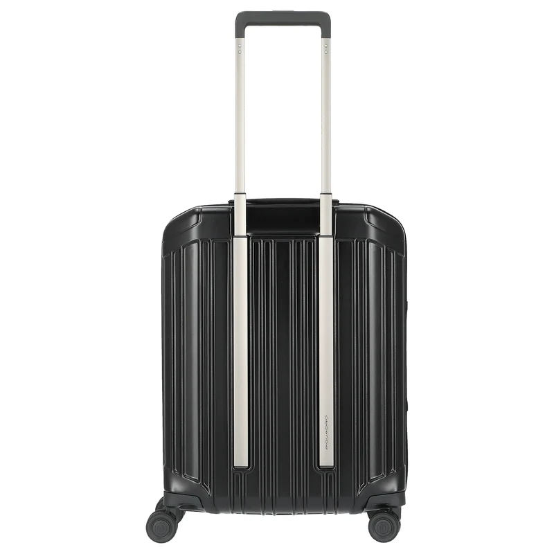Piquadro PQ-Light - Trolley de cabina ultra delgado con 4 ruedas 55 cm (matt black)