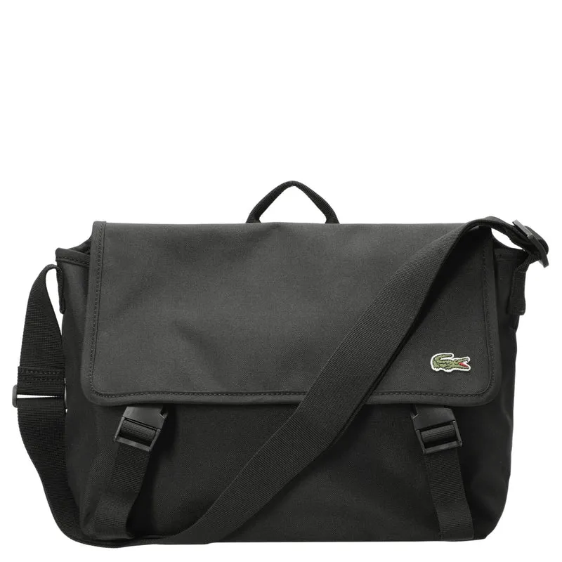 Lacoste Neocroc - Bolso mensajero 14" 32.5 cm (noir)