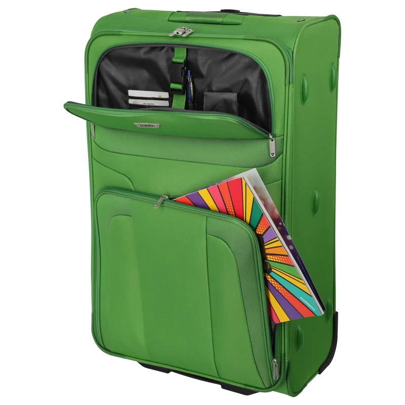 paklite Orlando - Trolley de 2 ruedas L 73 cm (grün)