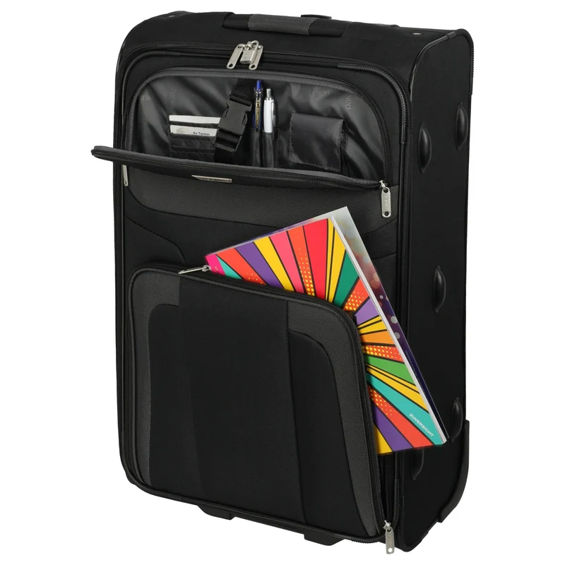 paklite Orlando - Trolley mediano de 2 ruedas 63 cm (schwarz)