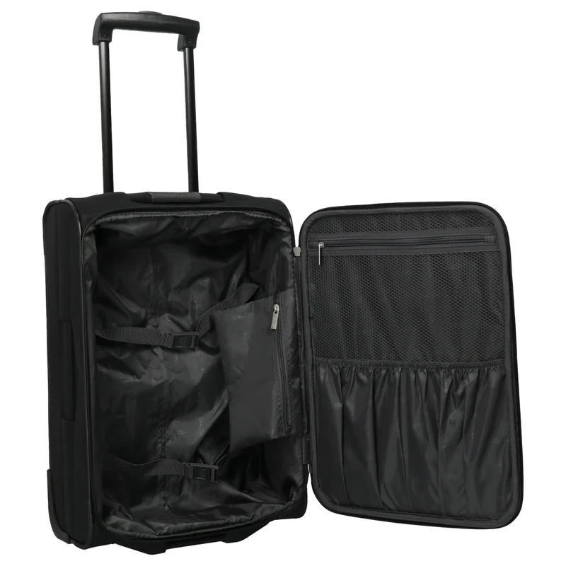 paklite Orlando - Trolley de cabina con 2 ruedas S 53 cm (schwarz)