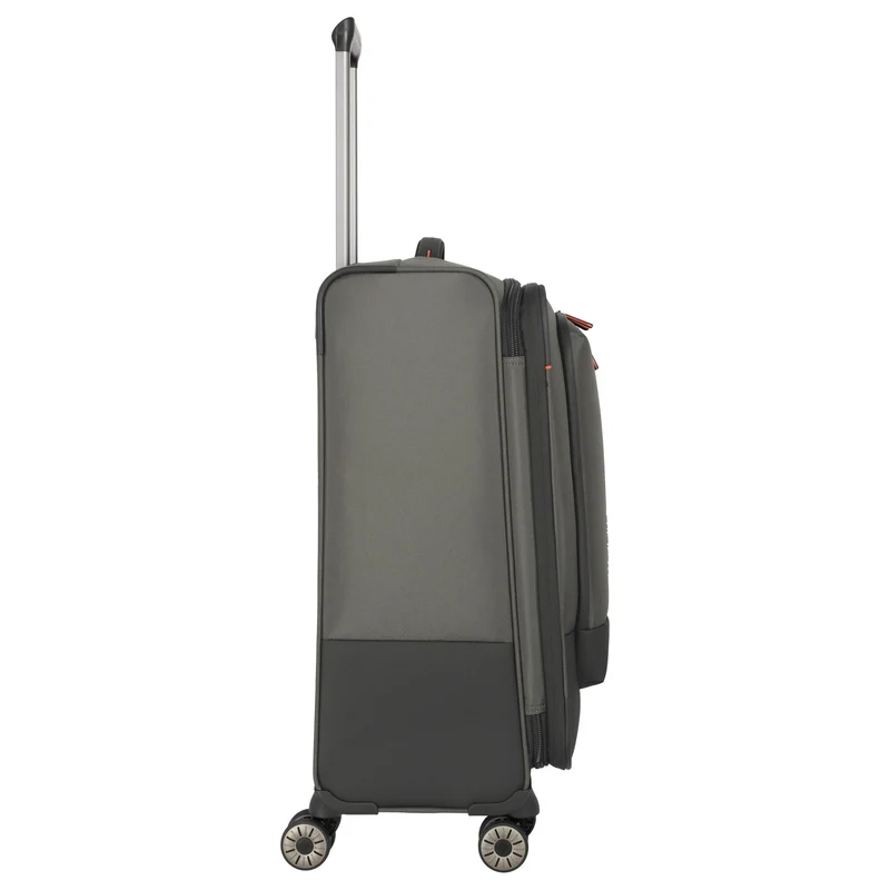 Travelite Crosslite - Trolley de 4 ruedas M 66 cm expandible (oliv)