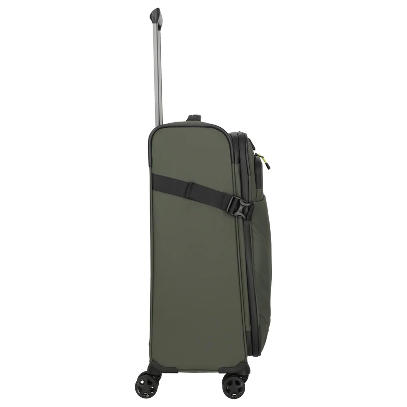 Travelite Briize - Trolley de 4 ruedas M 67 cm expandible (khaki)