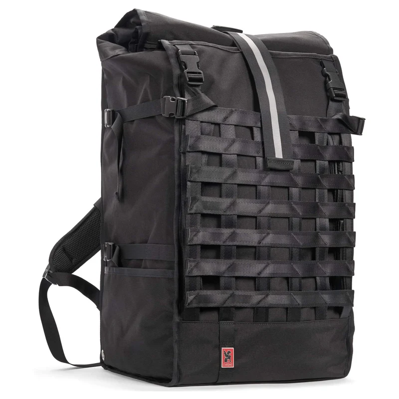 Chrome Barrage Pro Rolltop Mochila 85 cm (black/red)