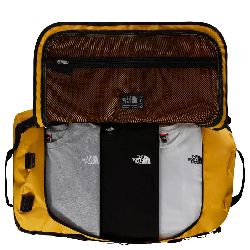 The North Face Base Camp Duffel XL 132 - Bolsa de viaje 75.5 cm (summit gold-tnf black)